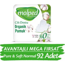 Molped Pure&Soft Normal Avantajlı Mega Fırsat Paketi 92 Adet