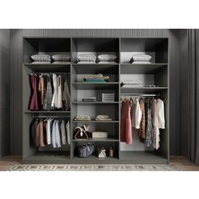 Baramolife Eko Zirve 6 Kapaklı Gardırop - G.A.Z.E_240
