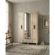 Ozmira Home Talya 3 Kapılı Aynalı Mdf Gardırop