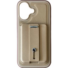 Marka Kolik Apple iPhone 17 Latte Kartvizitli Kapak - Bej