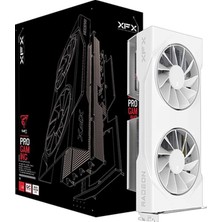 Xfx Swıft Radeon Rx 9060 Xt Gamıng Whıte Dual Oc 8gb Gddr6 128BIT Amd Ekran Kartı