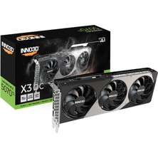 INNO3D Geforce Rtx 5070 Tı X3 Oc 16GB Gddr7 256BIT Dlss 4 Ekran Kartı
