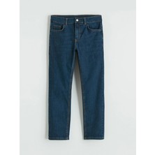 LC Waikiki Lcw Kids Siyah Slim Fit Erkek Çocuk Jean Pantolon