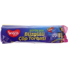 Viora Büzgülü Kokulu Büyük Boy Neptün Çöp Poşeti 10 Ad. VRP-129 1 Adet