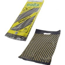 Ecoplast Diagonel No:5 Takviyeli Poşet 50 Li Pk 1 Paket
