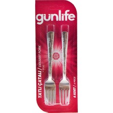 Günlife 6 Lı Vakumlu Tatlı Çatalı GL-103 1 Adet
