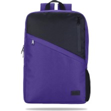 Mila 15,60'' Uyumlu W303 Serisi Macbook,macair Uyumlu Laptop,notebook Sırt Çantası - Mor