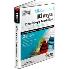 Aydın Yayınları 10. Sınıf Kimya Ders Işleyiş Modülleri - 2 Modül Kitapçık