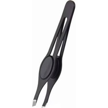 ERHCE Yan Ağız Eğimli Cımbız Oval Tutma Ergonomik Sap Solingen Ocean 100 Siyah