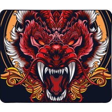KlasseGear Klasse Longteng Huoyun Special Edition 480X400X4 mm Gaming E-Sports Oyuncu Mouse Pad (Tiger Taiga V2