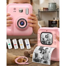 Midas Toptan Çocuk Fotoğraf Makinesi Pembe Y300H
