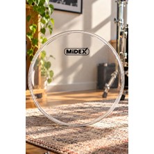 Midex DR-10R Şeffaf Renk 10 İnç Bateri Davul Derisi Drumhead 10'' inch (25.4 cm)