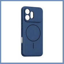 Yuva Izi Huawei Honor 600 Mika Pc Magsafe Kapak - Mavi Ajs