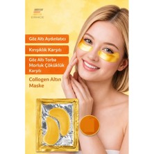 ERHCE Göz Altı Aydınlatıcı Sıkılaştırıcı ve Onarıcı Collagen Göz Altı Maskesi Gold 3çift