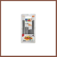 Bezos MF-SET-110 10 Lu Fırça Seti Dry