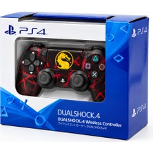 Sony Ps4 Uyumlu Dualshock 4 Kablosuz Oyun Kolu Mortal Kombat Tasarım