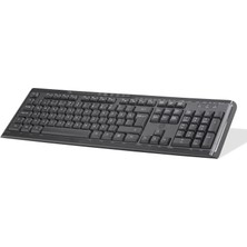 Milas Toptan mt K10 Multimedya Klavye USB - Siyah 6CB78PA