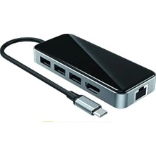 Milas Toptan mt Airsky HC76 Type-C 10 In 1 Çevirici