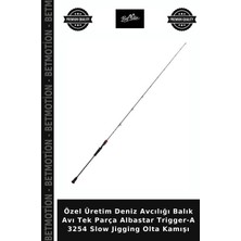 Özel Üretim Deniz Avcılığı Balık Avı Tek Parça Albastar Trigger-A 3254 Slow Jigging Olta Kamışı