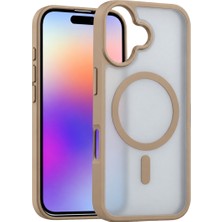 Marka Kolik Apple iPhone 17 Loji Magsafe Kapak - Çöl Titanyum