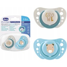 Chicco Physioforma Air 2'li Silikon Emzik 2-6 Ay Erkek