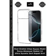 Özel Üretim Cihaz Eşyası Mobil Parça Aksesuar Redmi 14 Ultra Uyumlu Sert Kapak Kılıf