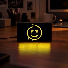 Gişe Arts Masa Lambası - The Mentalist Logo 5 Adaptörlü Dekoratif & Hediyelik Lamba