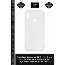 Premium Samsung S8 Şeffaf Clear Tpu Silikon Kılıf Telefon Kılıfı Cep Aksesuarı Mobil Aksesuar