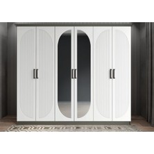 Baramolife Membran Harika 6 Kapaklı Gardırop - G.A.M.H_240