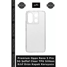 Premium Oppo Reno 5 Pro 5g Şeffaf Clear Tpu Silikon Kılıf Ürün Kapak Koruyucu