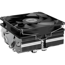 Str Store RC400-53MM Düşük Profil Cpu Hava Soğutucu, 4 Borulu (Aghp Teknolojisi), 90 mm Pwm Fan, 2700 Rpm, Amd Am4/am5 & Intel LGA1700/1851/1200/1151/1150 Uyumlu Siyah