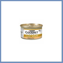 Gourmet Kıyılmış Hindi Etli Yetişkin Kedi Konservesi 24 Adet 85 gr Ajs