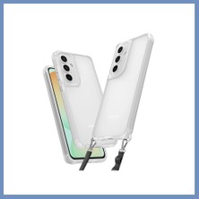 Yuva Izi Samsung Galaxy A25 5g Uyumlu Kılıf Penta Silikon Kılıf - Şeffaf Ajs