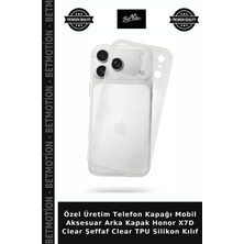 Özel Üretim Telefon Kapağı Mobil Aksesuar Arka Kapak Honor X7D Clear Şeffaf Clear Tpu Silikon Kılıf