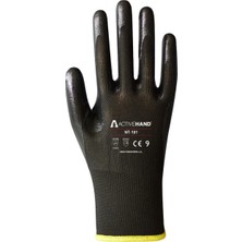 Milas Toptan Milas Active Nt 101 Pu Siyah Nitril Eldiven 10 Numara