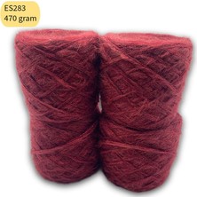 Oxford İplik El Sarımı Özel Karışım 470GR Iki Kat Angora Sim Bordo ES283