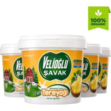 Velioğlu Şavak Organik Köy Tereyağı (Tuzsuz) (1kg) x 4 Adet