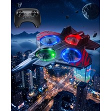 Midas Toptan LED Işıklı Uçak Drone Fighter Jet Tasarımı UCZZZ14AGESUÇAKDRONE-4