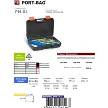 Milas Toptan mt Portbag PM01 Matkap Çantası