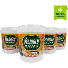 Velioğlu Şavak Organik Köy Tereyağı (Tuzlu) (1kg) x 4 Adet