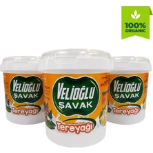 Velioğlu Şavak Organik Köy Tereyağı (Tuzlu) (1kg) x 3 Adet