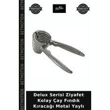 Delux Serisi Ziyafet Kolay Çay Fındık Kıracağı Metal Yaylı