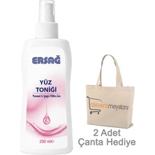 Ersağ Yüz Toniği (Normal Yağlı Ciltler Için) - 200 ml