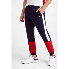 Tommy Hilfiger Th Sport Pamuklu Dokuma Lastikli Paça Erkek Eşofman Altı Lacivert