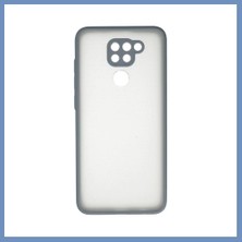 Yuva Izi Redmi Note 9 Uyumlu Kılıf Montreal Silikon Kapak - Gri Ajs