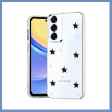 Yuva Izi Samsung Galaxy S24 Fe Uyumlu Fiyonk Desenli Kapak - Desen 7 Ajs