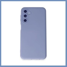Yuva Izi Samsung Galaxy M34 5g Uyumlu Kılıf Nano Içi Kadife Silikon - Lila Ajs