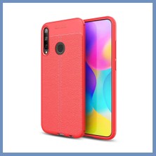 Yuva Izi Huawei P40 Lite Uyumlu E Kılıf Auto Focus Kapak - Kırmızı Ajs