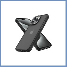 Yuva Izi iPhone 14 Pro Uyumlu Kılıf Elegant Kapak - Siyah Ajs
