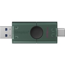Kingston DTDEG2-256GB 256GB Usb-A + Usb-C 3.2 Gen 1 Datatraveler Duog2 Flash Bellek